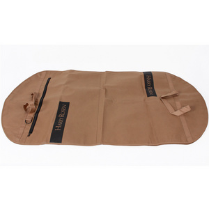 Wholesale suit cover nonwoven garment duffle bag carry on dance bag with garment rack