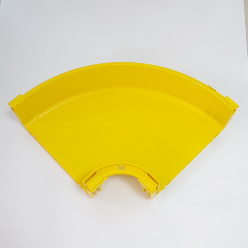 China Made Channel Type Pvc Raceway Latest Yellow Plastic Cable Tray 120_240-360 Fiber Duct