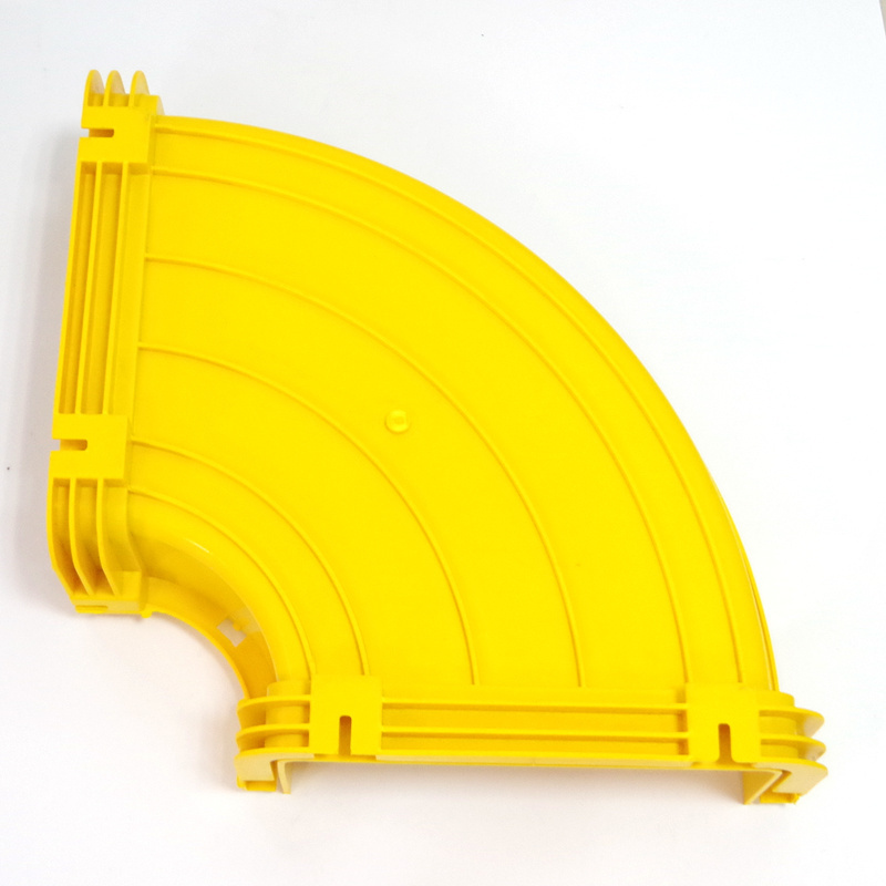 China Made Channel Type Pvc Raceway Latest Yellow Plastic Cable Tray 120_240-360 Fiber Duct