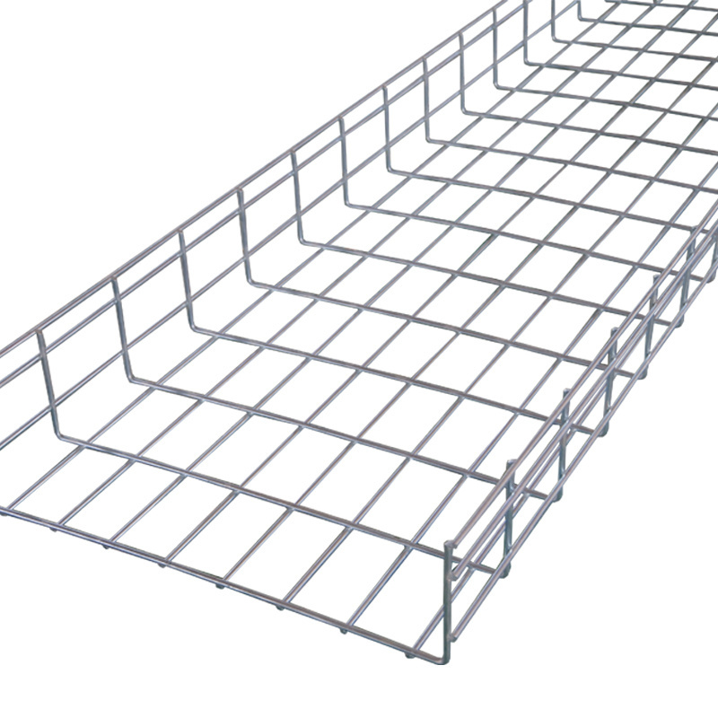 Heavy Duty Hot Dip Galvanized Steel Basket Support System electro Management Tray Wire Mesh Cable Trays