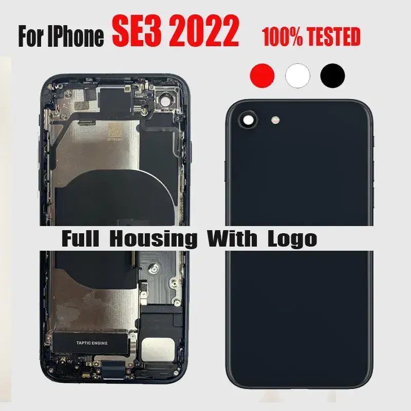 For Iphone 8/11/12/13pro Max Housing With Flex Cable Back Housing Full Assembly Battery Cover Door Rear Middle Frame Chassis