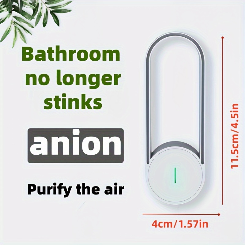 Durable Mini Portable Air Purifier With Negative Ion Technology For Odor Removal And Formaldehyde Removal  Odors