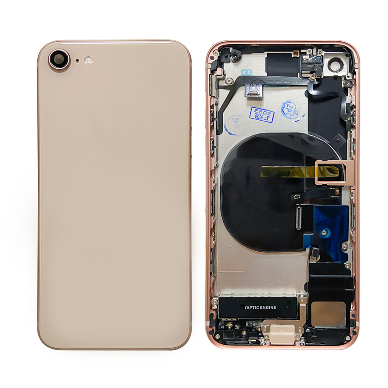 For Iphone 8/11/12/13pro Max Housing With Flex Cable Back Housing Full Assembly Battery Cover Door Rear Middle Frame Chassis