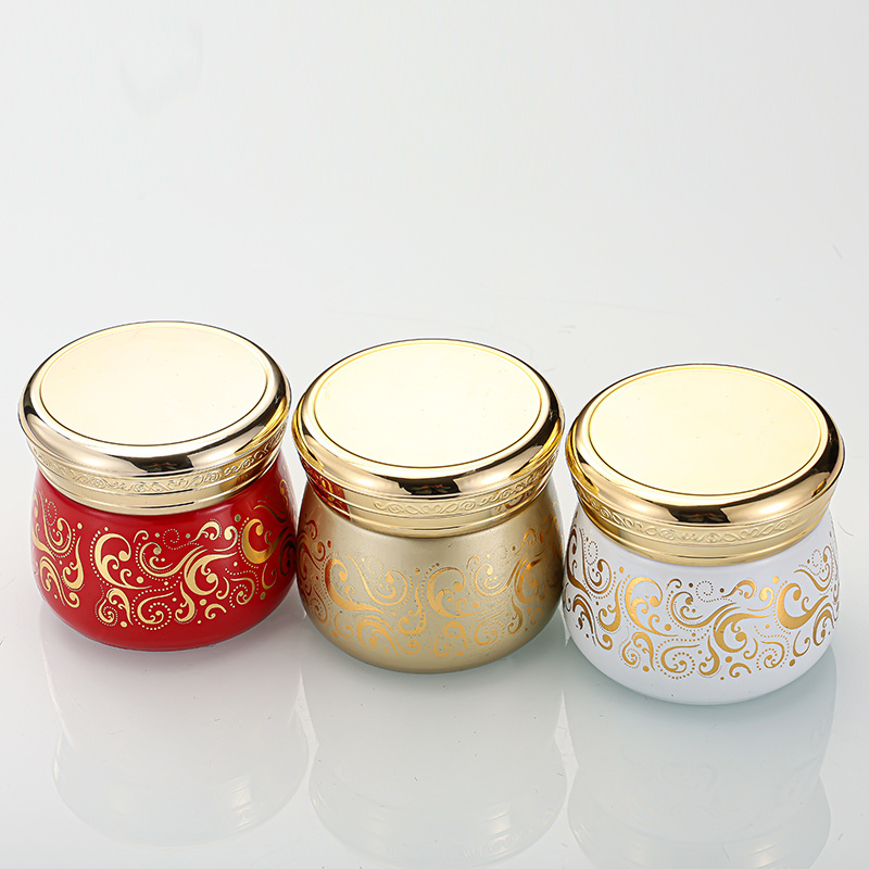 Luxury Cosmetic Jar Aromatherapy Candles Large Size Glass Jar With Lids Home Scented Candles For Women Gifts