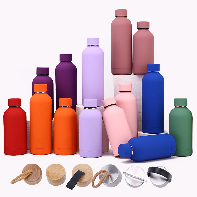 ECO-Friendly Wholesale Factory Custom 17oz 500ml Double Walled Stainless Steel Sport Water Bottles 1L Vacuum Bottles