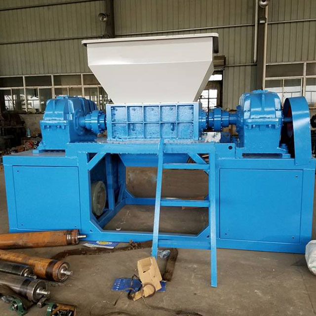 Wholesale Hot Sale Twin Shaft Used Tire/Scrap Metal/Waste Plastic Mobile Shredder For Sale