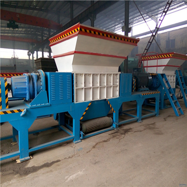 Wholesale Hot Sale Twin Shaft Used Tire/Scrap Metal/Waste Plastic Mobile Shredder For Sale