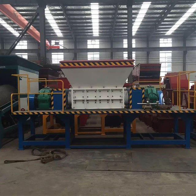 Wholesale Hot Sale Twin Shaft Used Tire/Scrap Metal/Waste Plastic Mobile Shredder For Sale