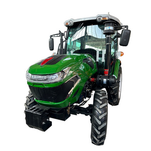 Agricultural Machine Equipment 4 cylinder engine 50hp Tractor 100 HP wheeled tractors Electric Tractors for Sale