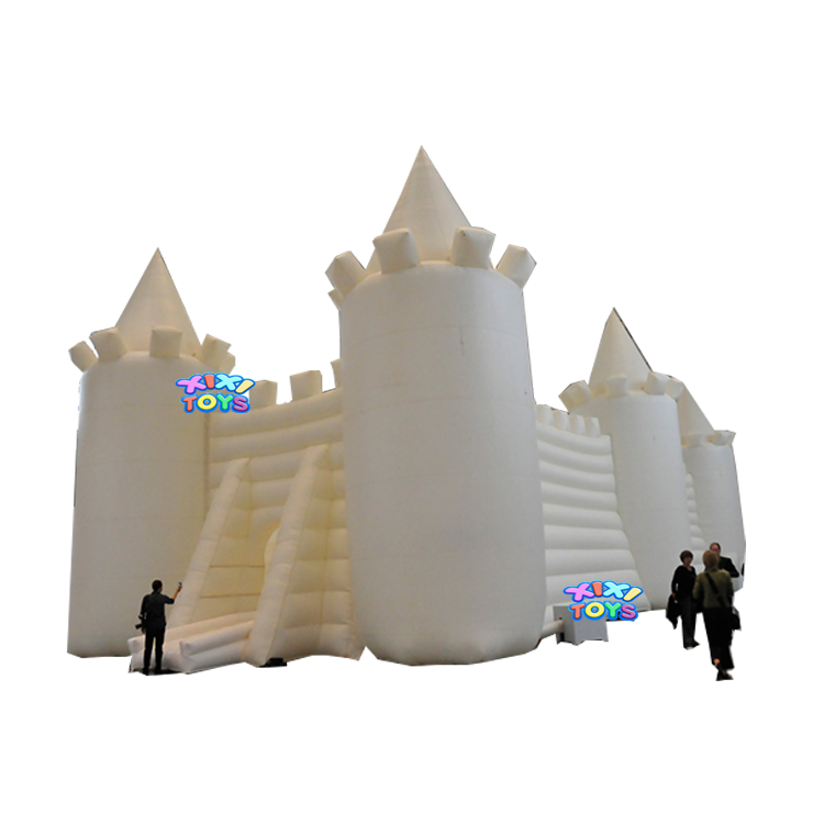 Giant White Inflatable Bouncy Castles, Bouncer Adult, Large Bounce House