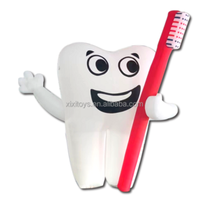 Outdoor Dental Clinic Advertising Giant Inflatable Tooth With Toothbrush,Dental Center Inflatable Toothbrush Model Balloons