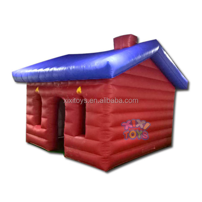 XIXI toys wooden inflatable ski hut house, inflatable party tent for sale