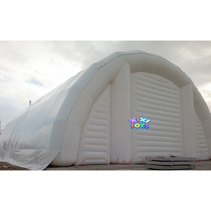 Giant Tarpaulin Inflatable Structural Hangar, Portable Lightweight Hangar