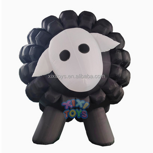 XIXI TOYS 3.5m High Blow Up Inflatable Character Balloon,Custom Inflatable Sheep Models For Events