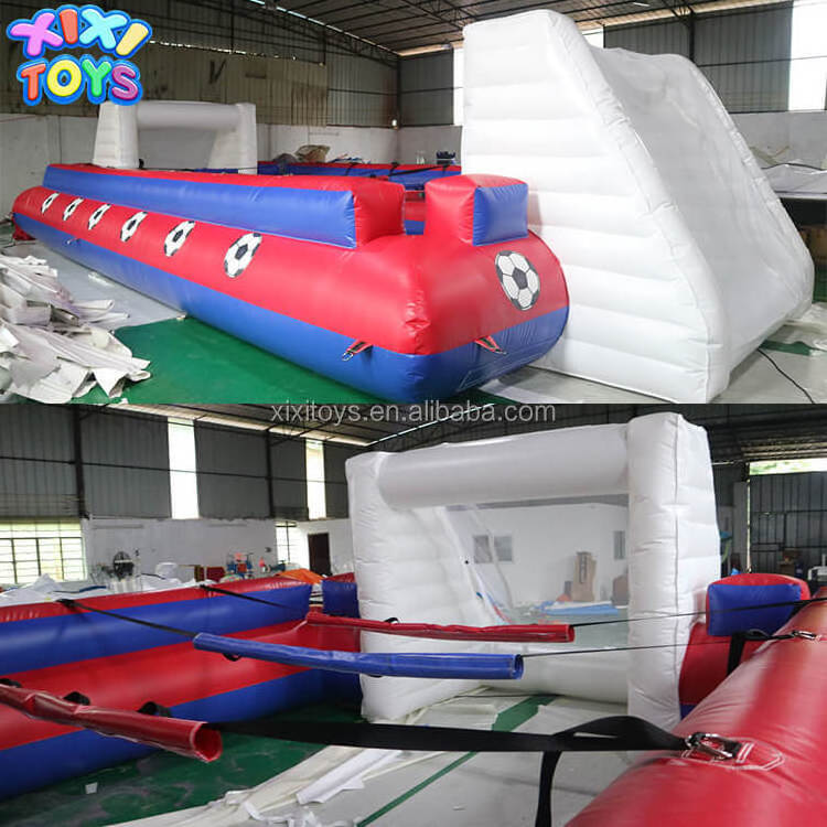 Hot sale Inflatable foosball field, human inflatable football field for carnival games