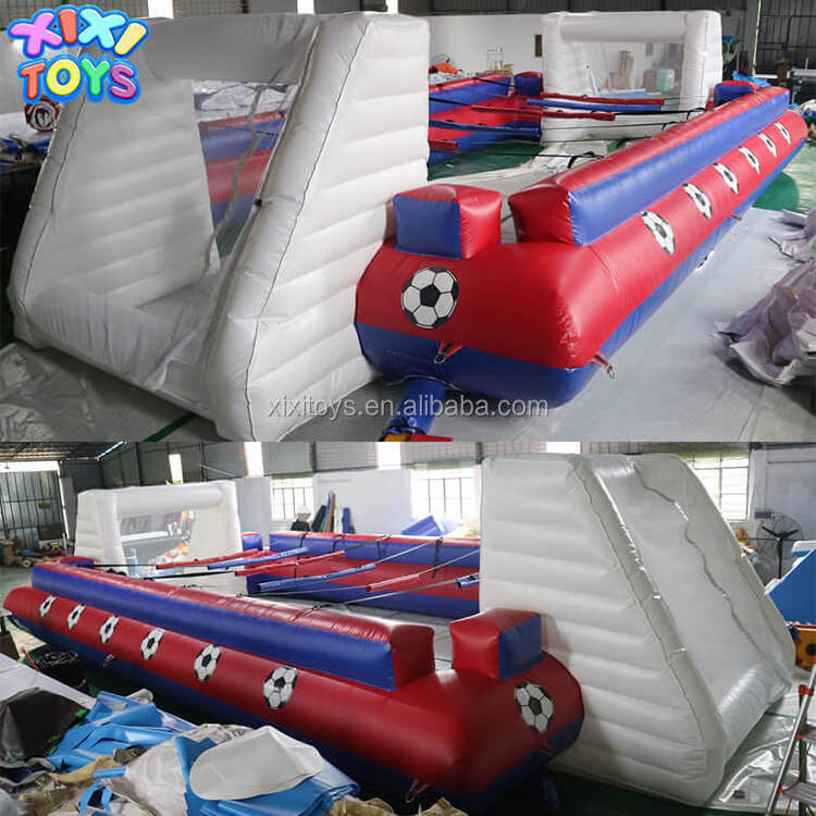 Hot sale Inflatable foosball field, human inflatable football field for carnival games