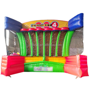 XIXI TOYS Attraction Basketball Game Inflatable Carnival Games Jumbo Connect 4 Inflatable Basketball Shooting Games