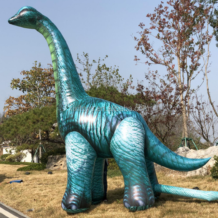 XIXI TOYS Customized Outdoor full printing Giant inflatable dinosaur model,Blow up dragon replicate for exhibition