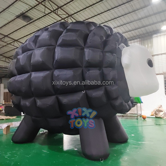 XIXI TOYS 3.5m High Blow Up Inflatable Character Balloon,Custom Inflatable Sheep Models For Events