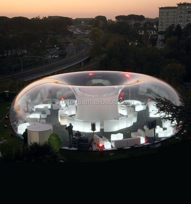 XIXI TOYS NEW inflatable clear bubble tent for party / Event plan inflatable clear dome house