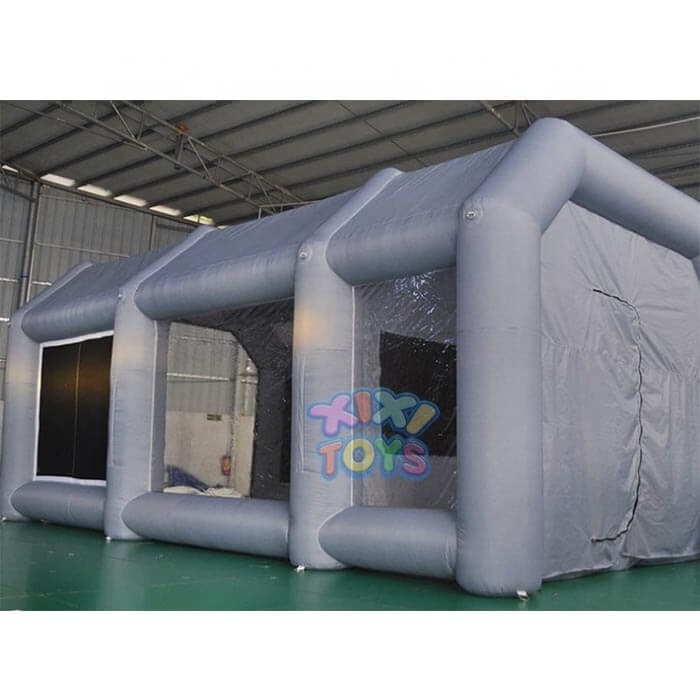 XIXI outdoor auto blow up car garage inflatable spray paint booth tent for cars