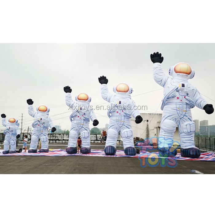 Outdoor custom 3m-8m H giant inflatable spaceman balloon/inflatable astronaut model for display