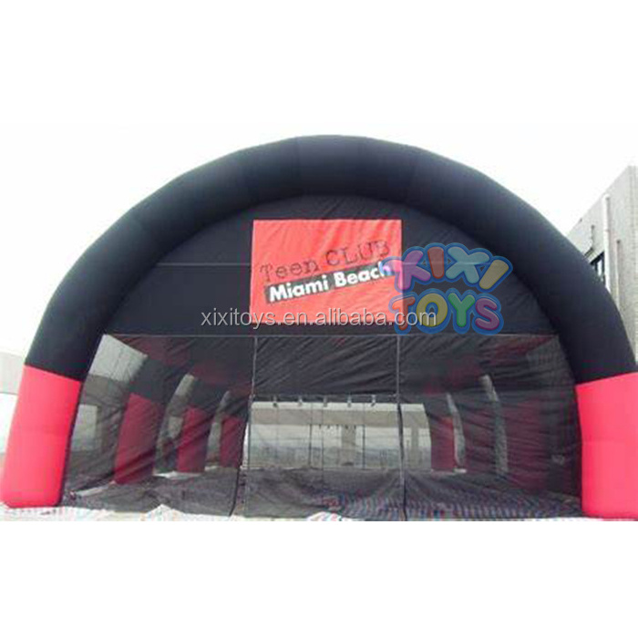 outdoor Large adults inflatable paintball exercise tent / Inflatable PSP shooting paintball arena