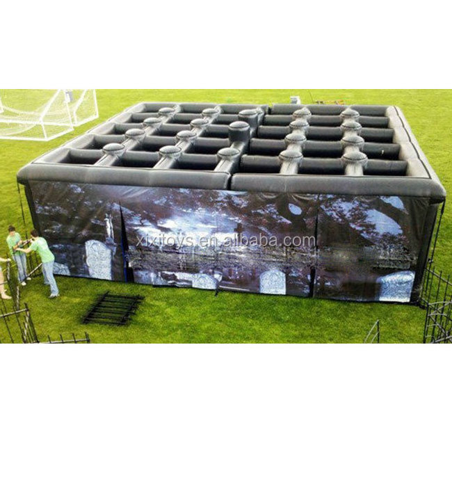 Durable inflatable maze, inflatable laser tag maze,inflatable haunted maze arena