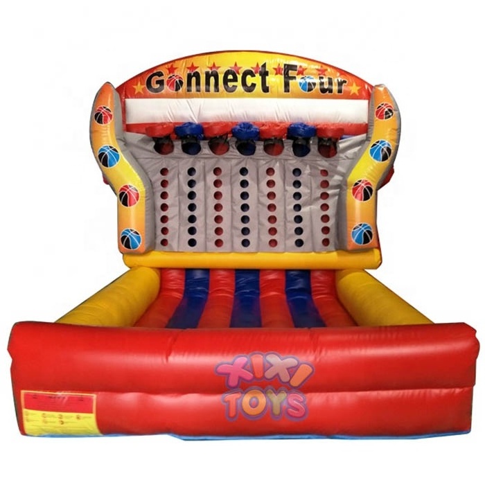 XIXI TOYS Jumbo Connect 4 Carnival Games Inflatable Basketball Shooting Games