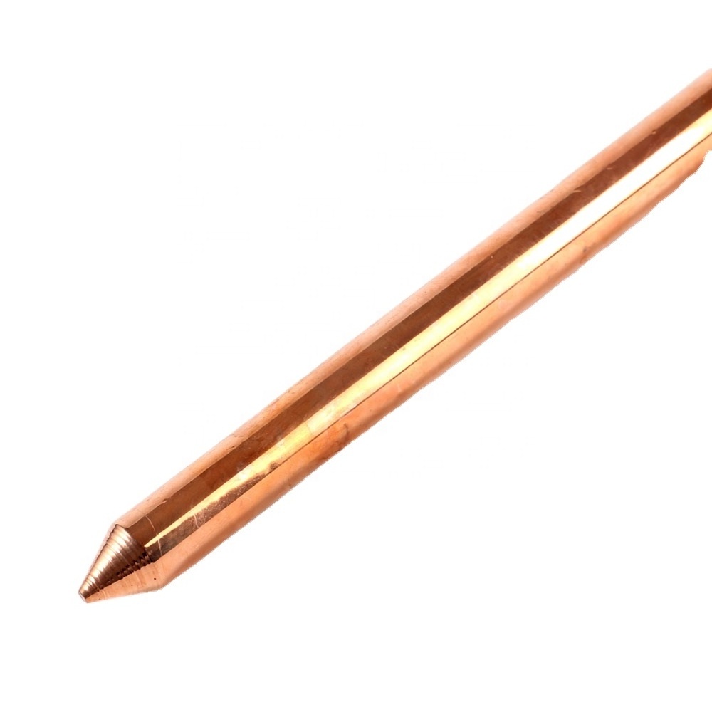 Copper plated steel earth rods & Copper bonded electrical earth rod