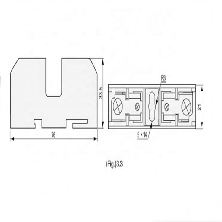 cntopsun fuse 10mm*38mm Fuse Block  RT19-25 aM2