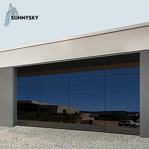 High-quality customization aluminum alloy garage door 24x24 glass garage doors