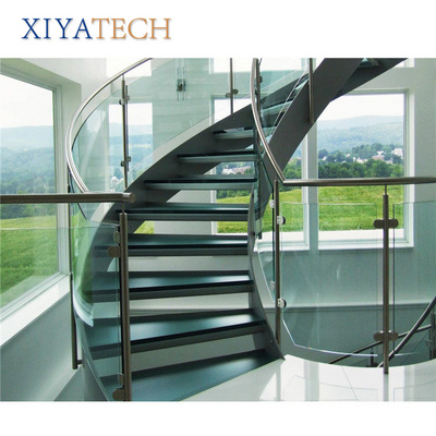 XIYATECH 304 316 Stainless Steel Glass Fittings Glass Balustrade Clamp Balcony Glass Railing Clamps Clip Handrail Accessories