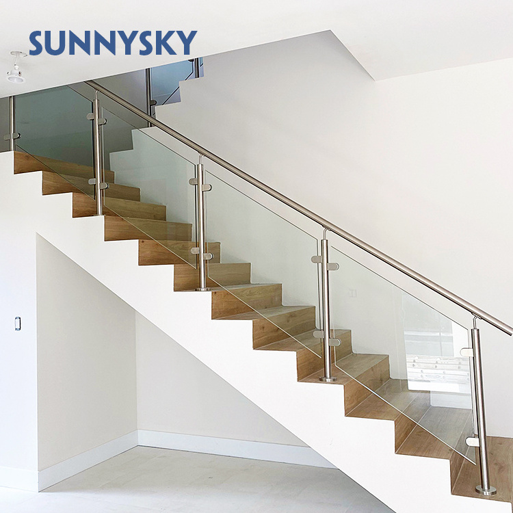 XIYATECH high quality stainless steel plate stringer spiral stairs fit for villa