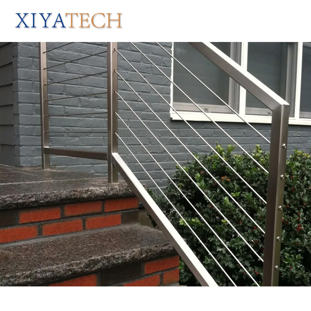 XIYATECH high quality outdoor 304 grade stainless steel cable railing systems  grill design