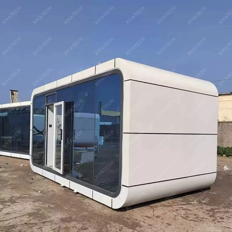 XIYATECH  New design House boat aluminum pontoon houseboat for sale space capsule house