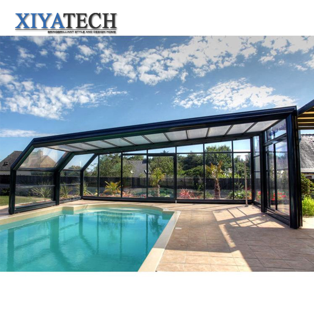 XIYATECH professional design freestanding low-e double-glazed sunrooms roof panels for garden