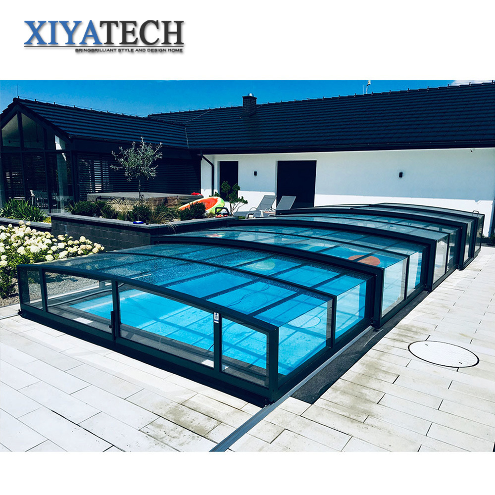 XIYATECH professional design freestanding low-e double-glazed sunrooms roof panels for garden