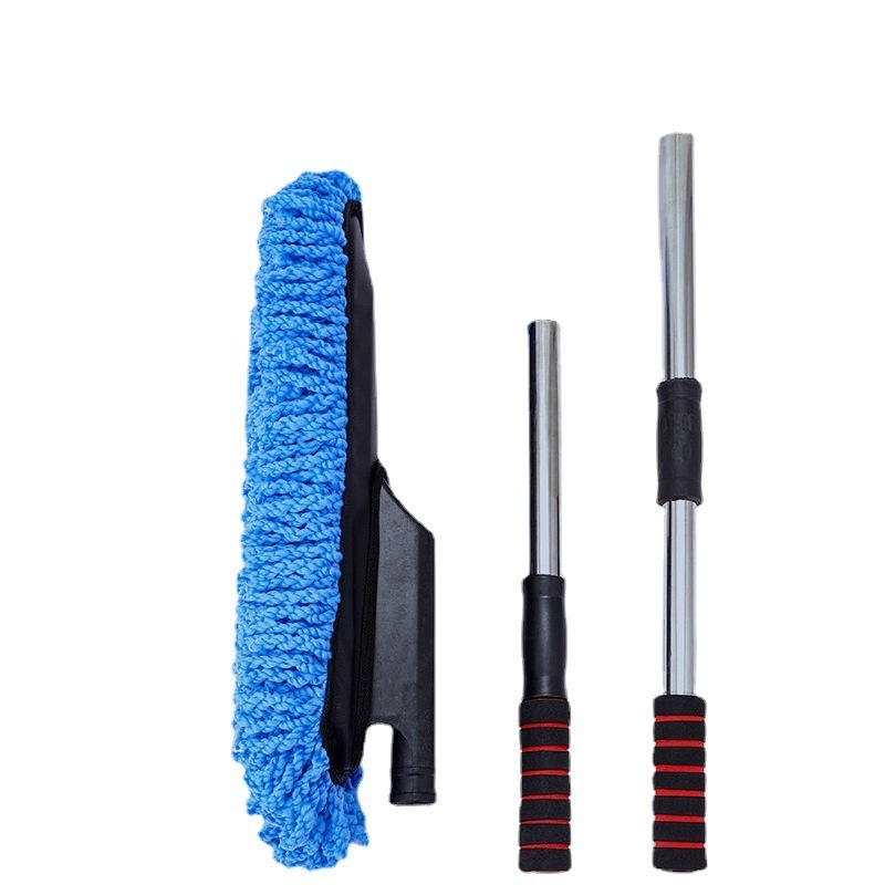 Factory Outlet Telescopic Handle Dust Removal Car Washing Brush Nanuality Soft Car Cleaning Brush /soft Car Wheel Cleaning Brush