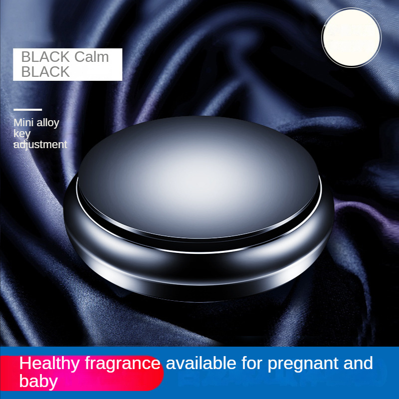 Mini Solid Balm Car Fragrance Aluminum Alloy Custom Perfume Diffuser Luxury Car Air Freshener