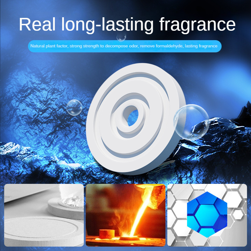 Mini Solid Balm Car Fragrance Aluminum Alloy Custom Perfume Diffuser Luxury Car Air Freshener