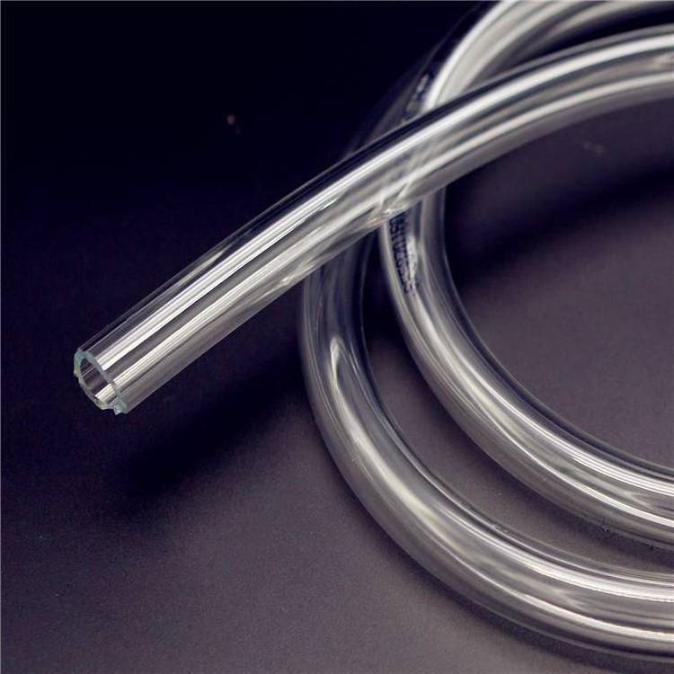 Transparent transparent Grey Color Rectangular Pvc Tube Watering Pvc Square Tube Extra Large Diameter Tube Square Plastic Pipe