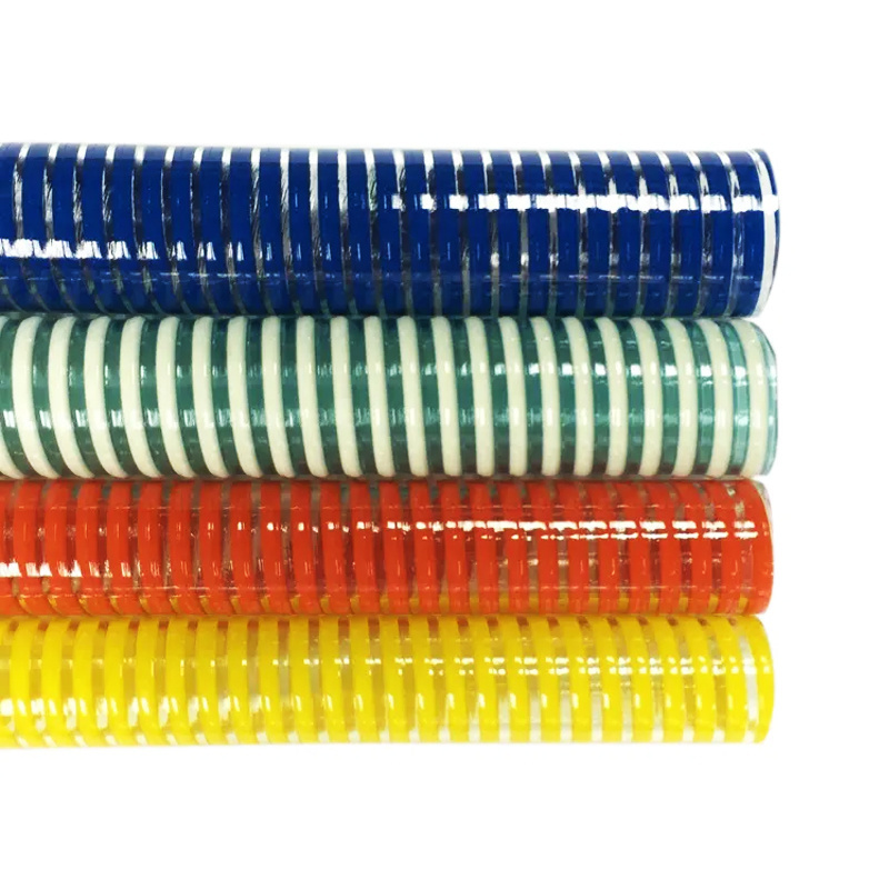 4 6 8 Inch Pvc/Nbr Layflat Hose Lay Flat Hose Connector Water Suction Discharge Hose For Pump