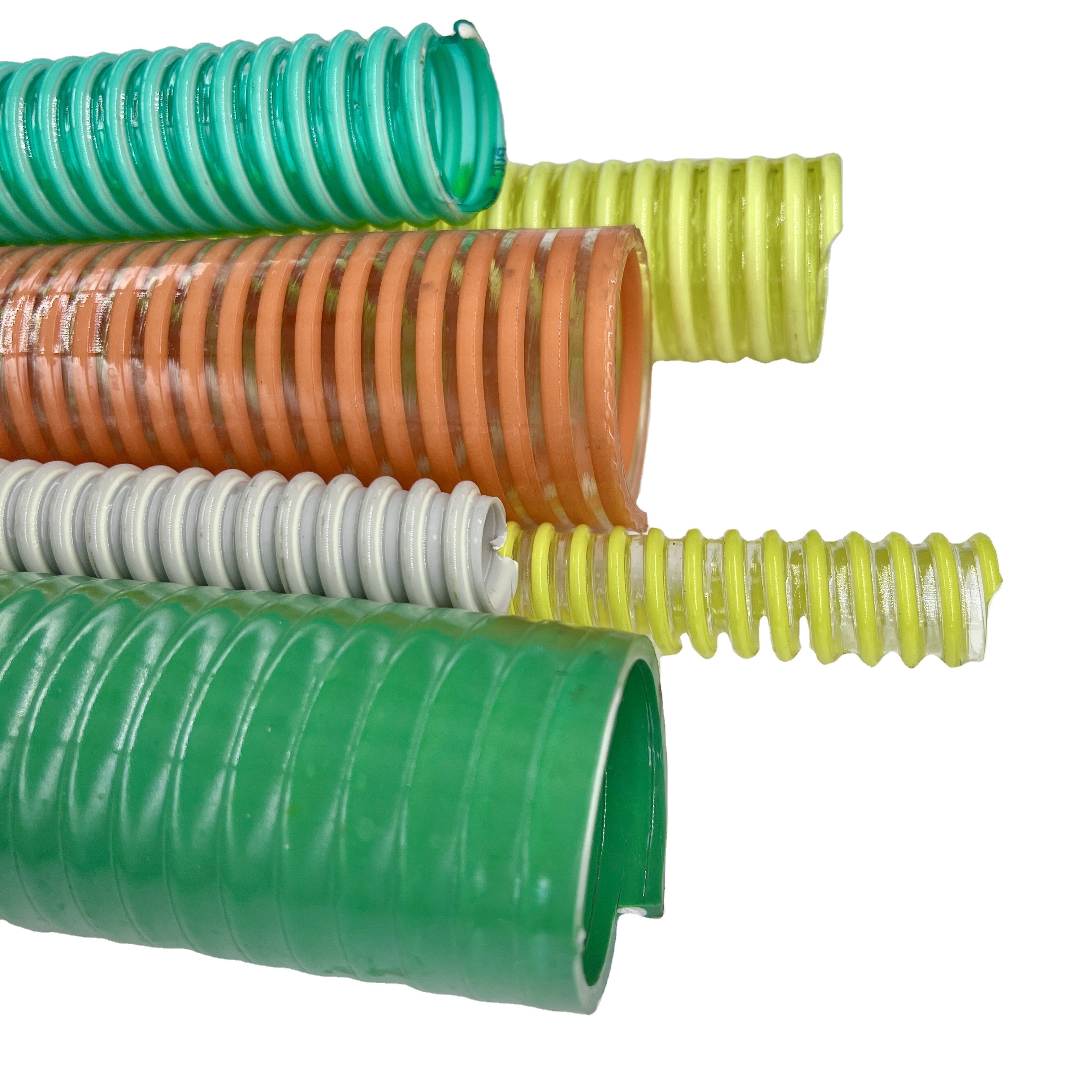 2 inch to 10 inch Orange PVC Spiral Suction Water Hose Pipe Flexible delivery & suction Hose