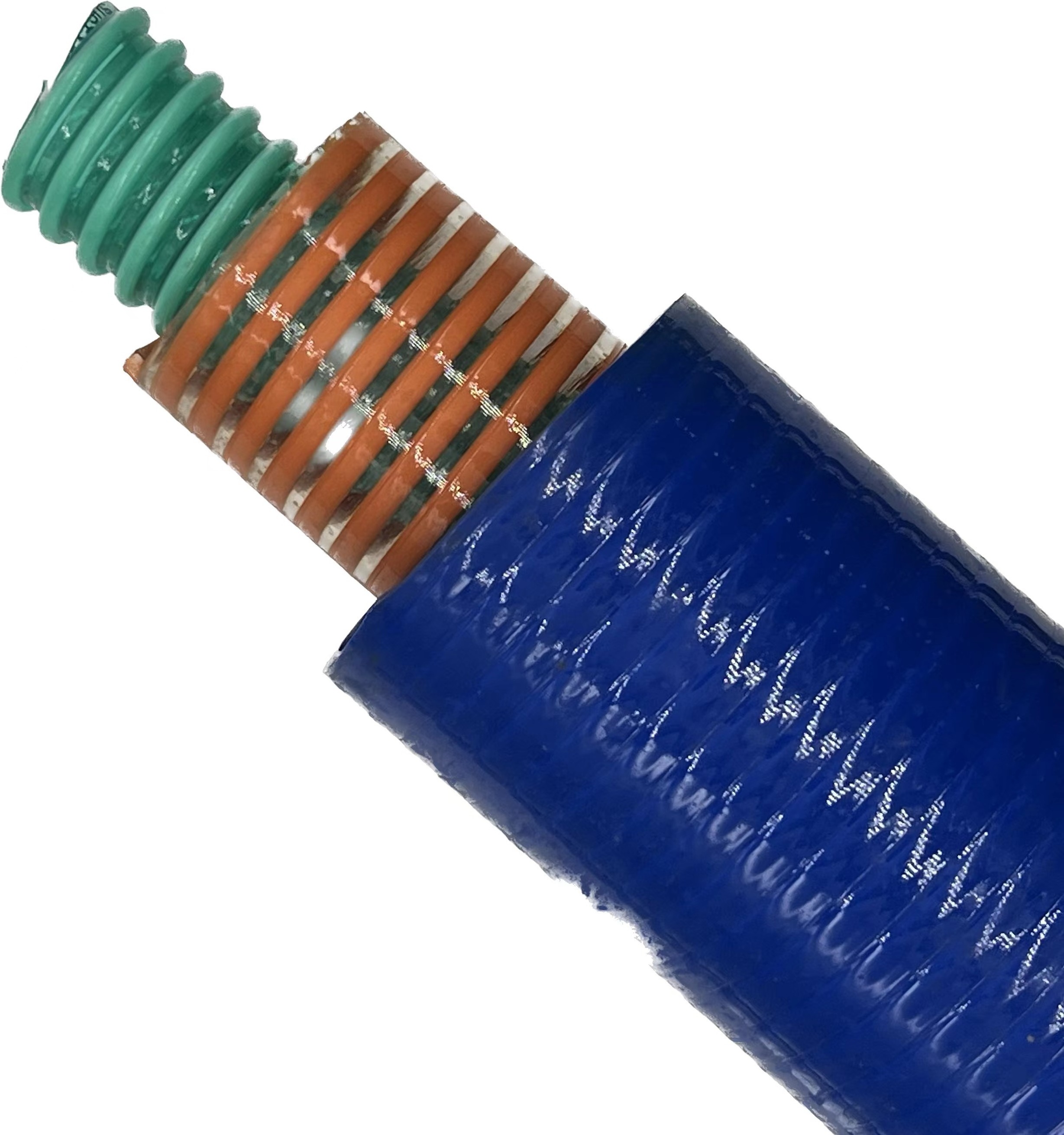 2 inch to 10 inch Orange PVC Spiral Suction Water Hose Pipe Flexible delivery & suction Hose