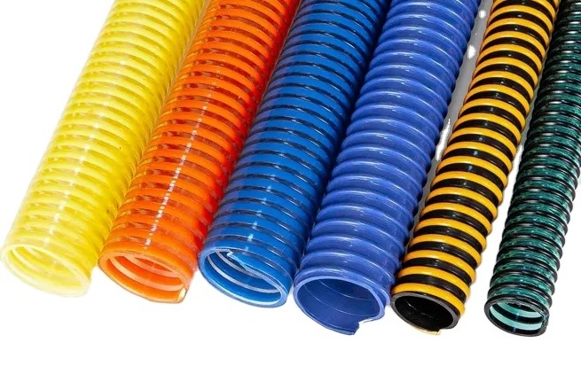 4 6 8 Inch Pvc/Nbr Layflat Hose Lay Flat Hose Connector Water Suction Discharge Hose For Pump