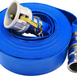 25mm 40mm 50mm Lightweight Garden Pipe 6 Inch Blue Canvas Pvc Irrigation Layflat Hose