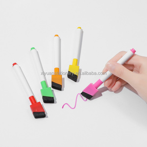 Custom Multi-Color Dry Erase Whiteboard Marker Set with Eraser for Writing on Whiteboards