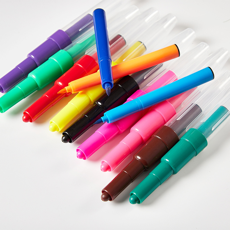 Creative 12 colors  Blow Airbrush pens