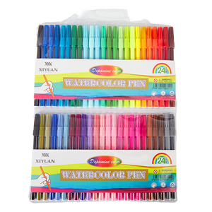 12/24/36/48 Colors water brush pen for art multi color marker pen Non-toxic marker pen